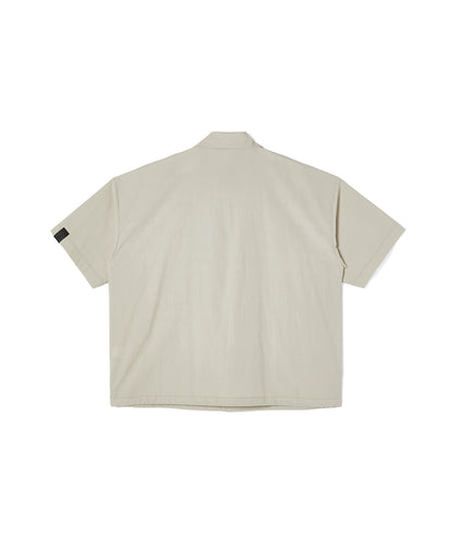 FLAP-POCKET HALF SLEEVE SHIRT