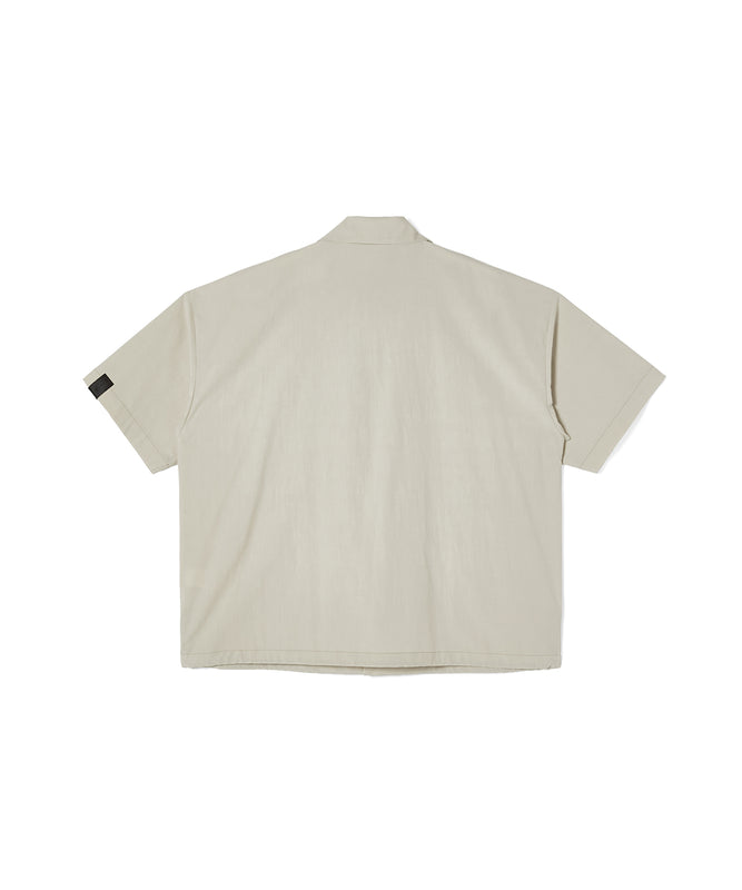 FLAP-POCKET HALF SLEEVE SHIRT