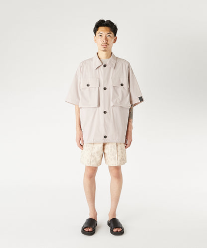 FLAP-POCKET HALF SLEEVE SHIRT