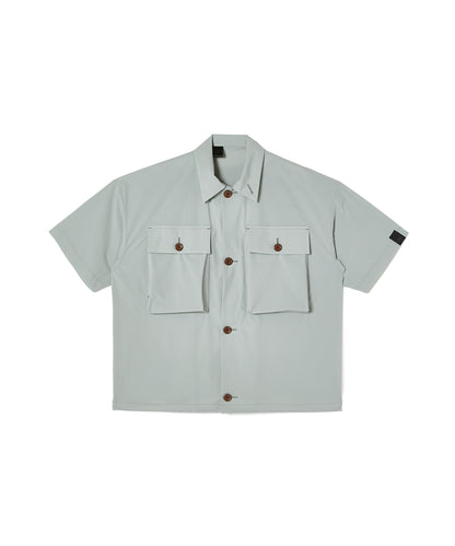 FLAP-POCKET HALF SLEEVE SHIRT