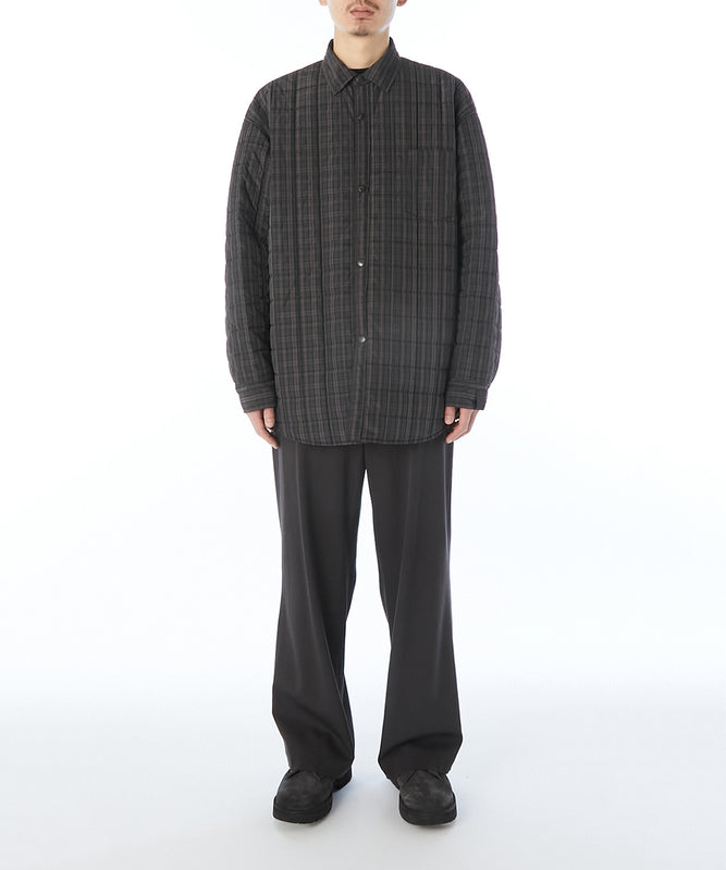 QUILTED SHIRT BLOUSON