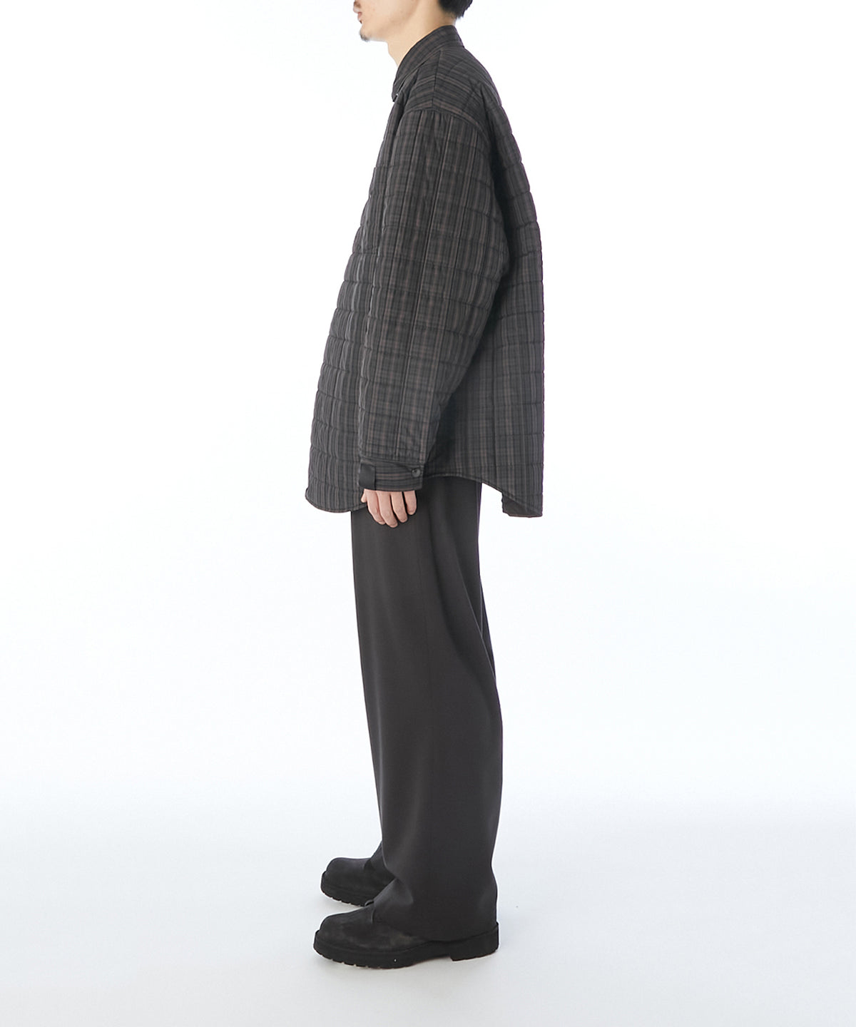 QUILTED SHIRT BLOUSON