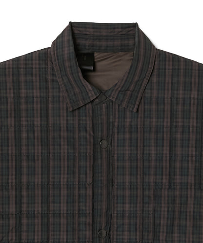 QUILTED SHIRT BLOUSON