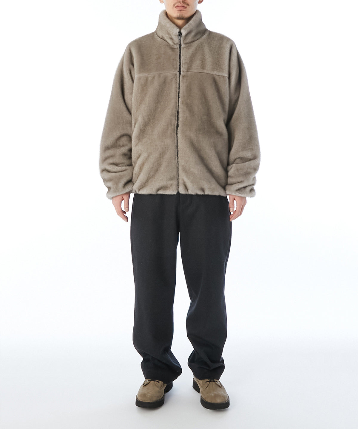 STAND COLLAR BLOUSON