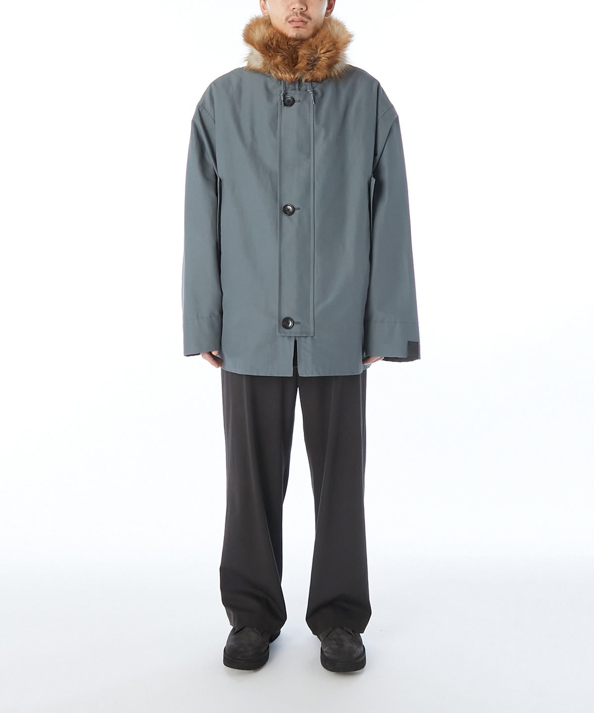 HOODED COAT