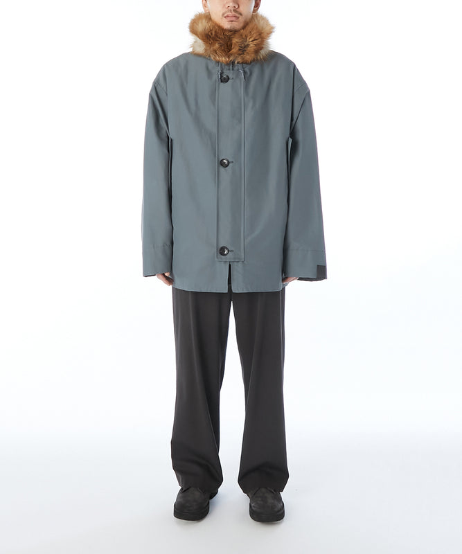 HOODED COAT
