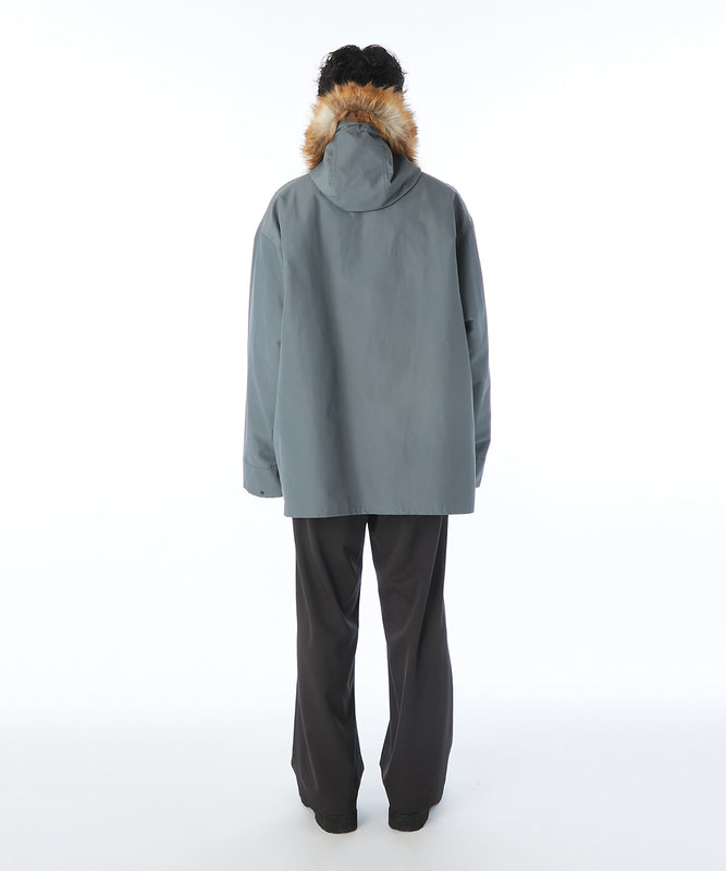 HOODED COAT