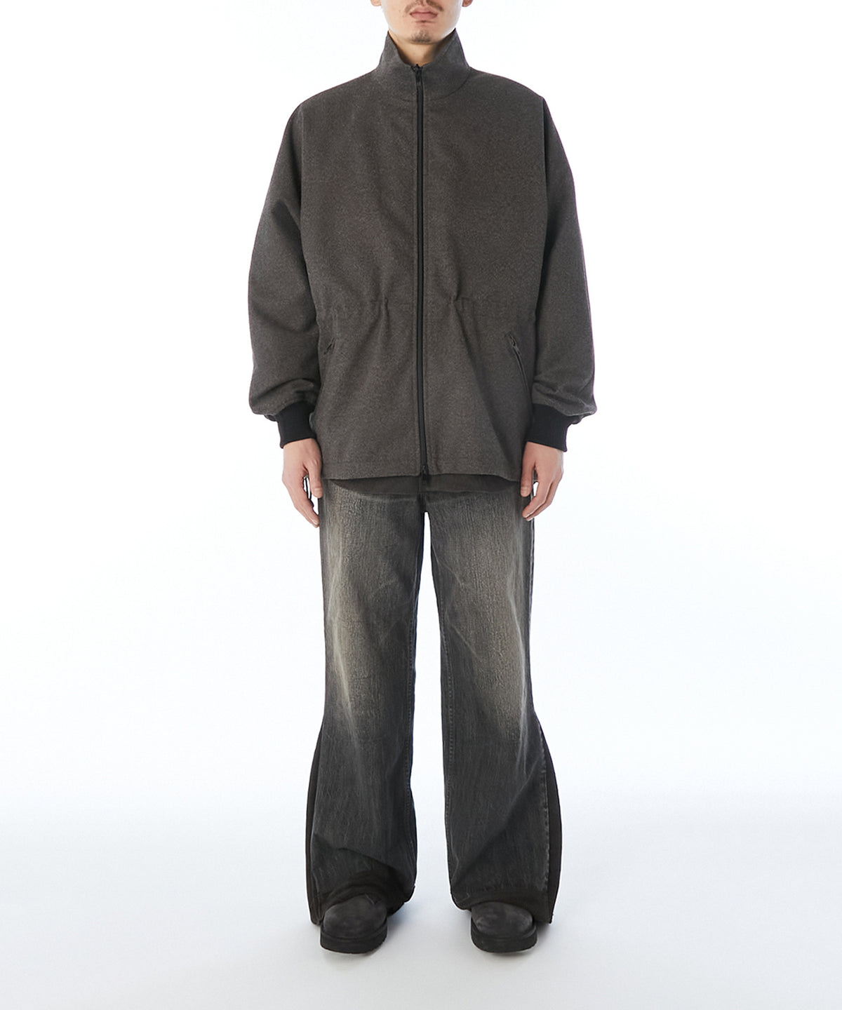 STAND COLLAR COAT