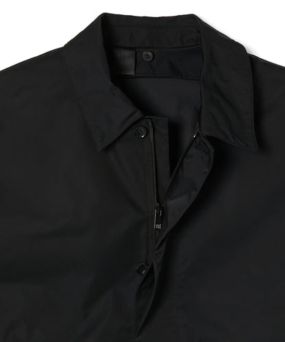 HOODED BALMACAAN COAT