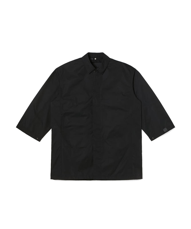 HOODED BALMACAAN COAT
