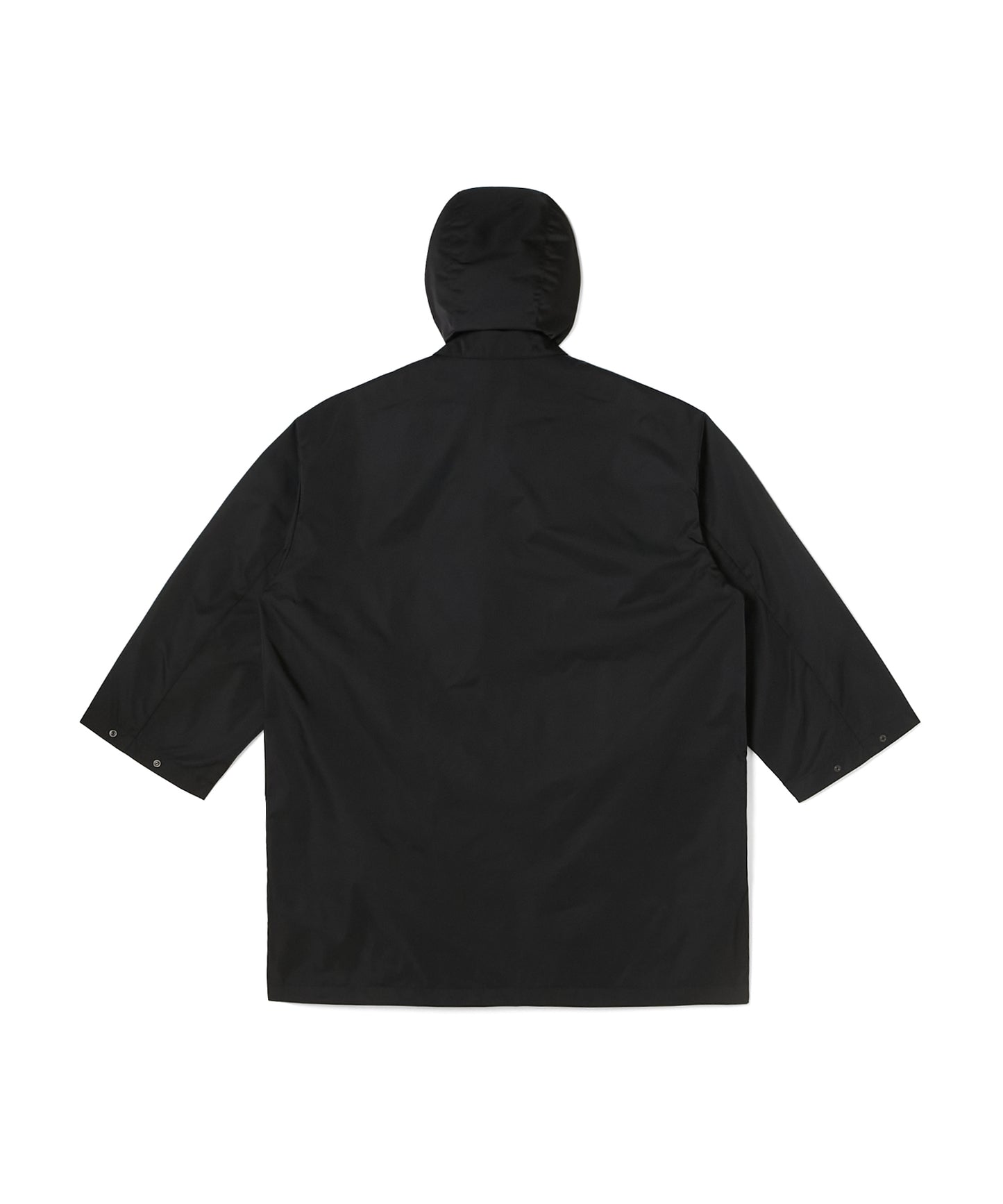 HOODED BALMACAAN COAT