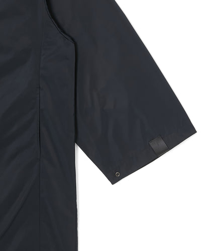 HOODED BALMACAAN COAT