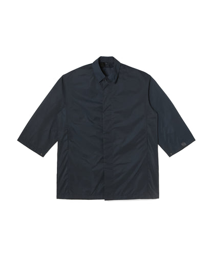 HOODED BALMACAAN COAT