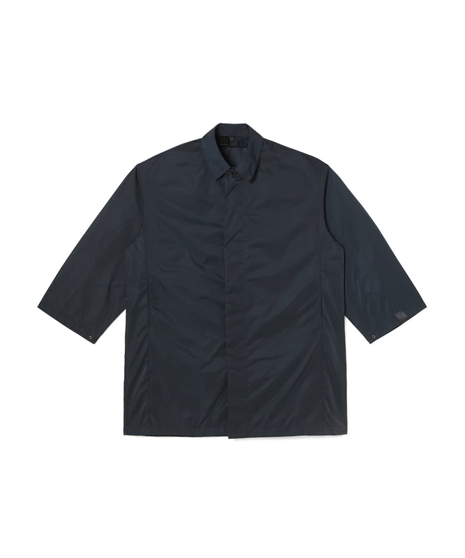 HOODED BALMACAAN COAT