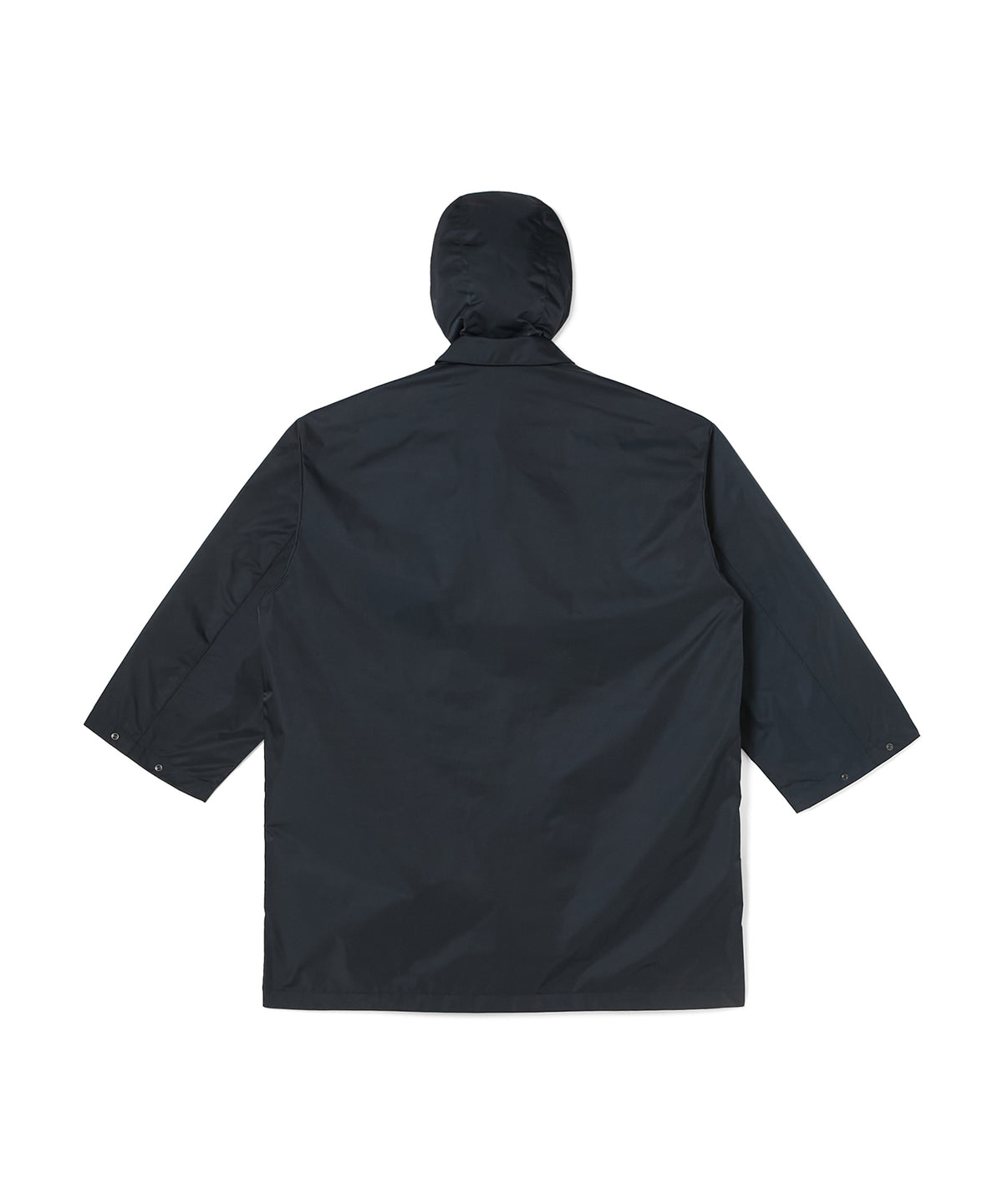 HOODED BALMACAAN COAT