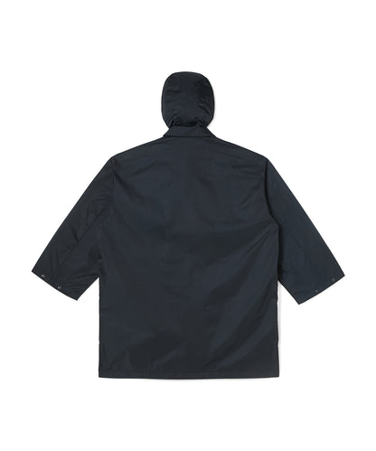 HOODED BALMACAAN COAT