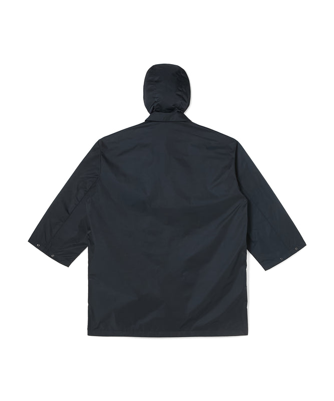 HOODED BALMACAAN COAT