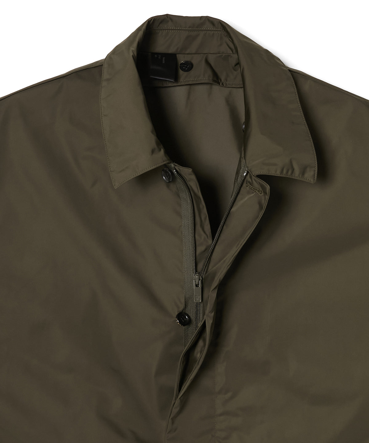 HOODED BALMACAAN COAT