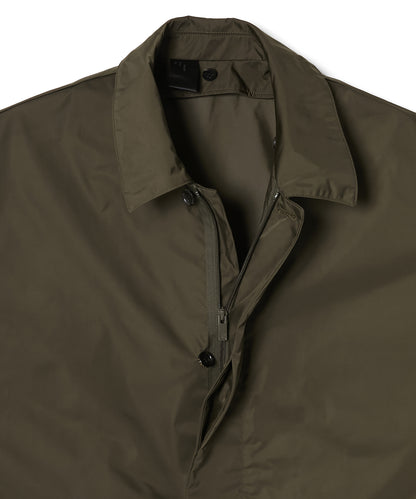 HOODED BALMACAAN COAT