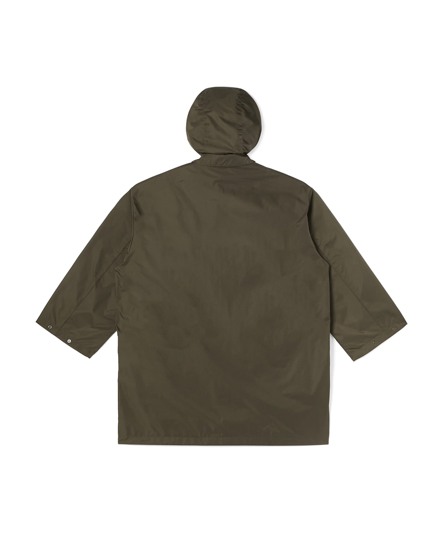 HOODED BALMACAAN COAT