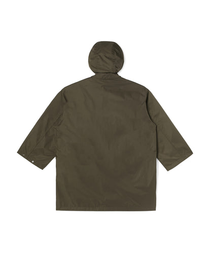 HOODED BALMACAAN COAT