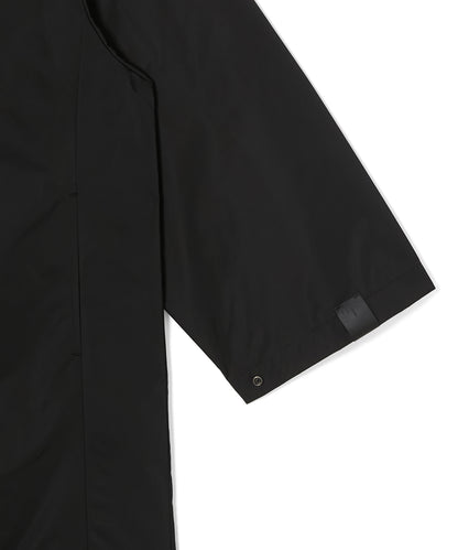 HOODED BALMACAAN COAT