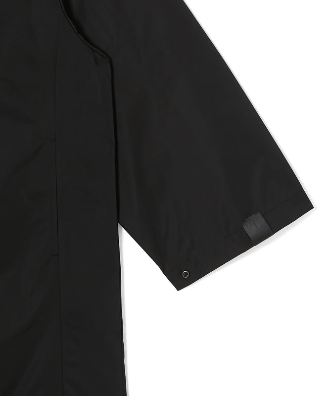 HOODED BALMACAAN COAT
