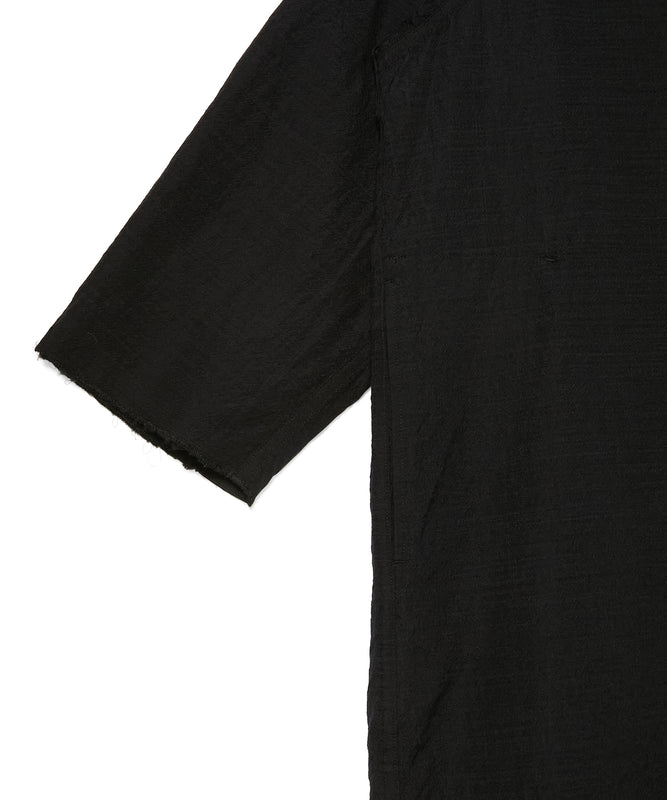 NO-COLLAR  COAT