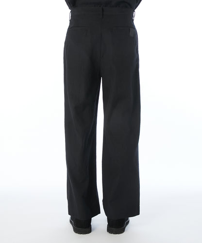 2TUCK DENIM TROUSERS