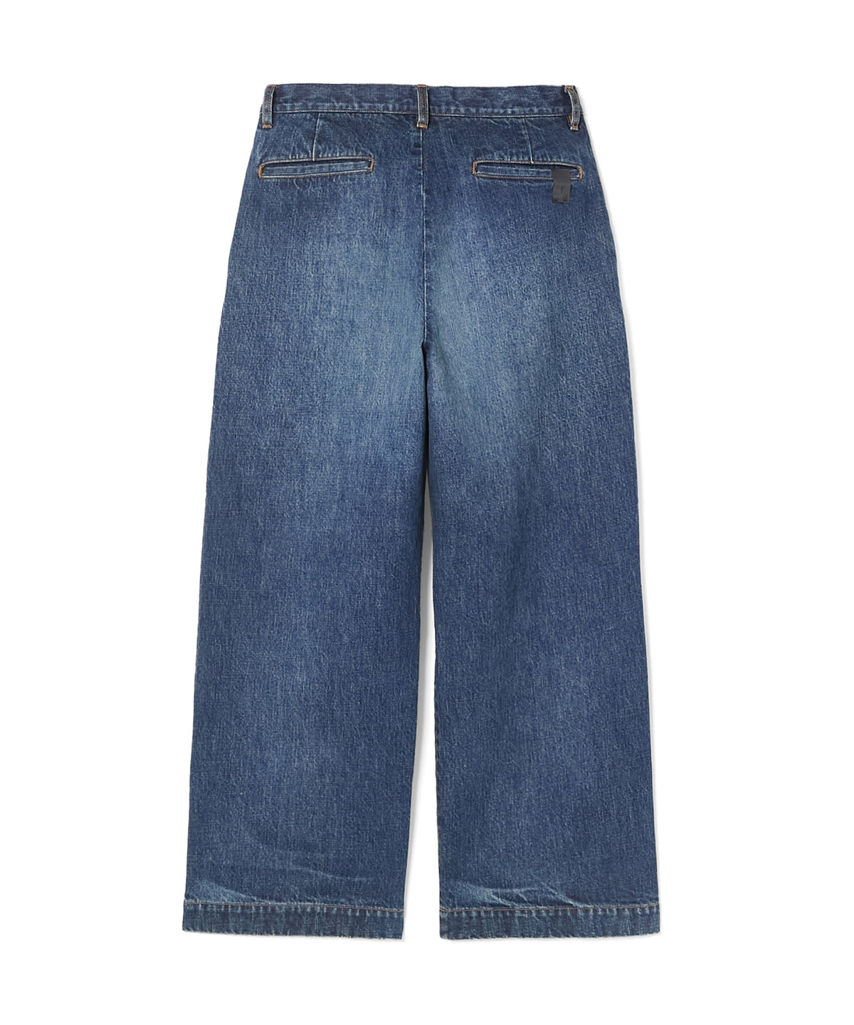 2TUCK DENIM TROUSERS