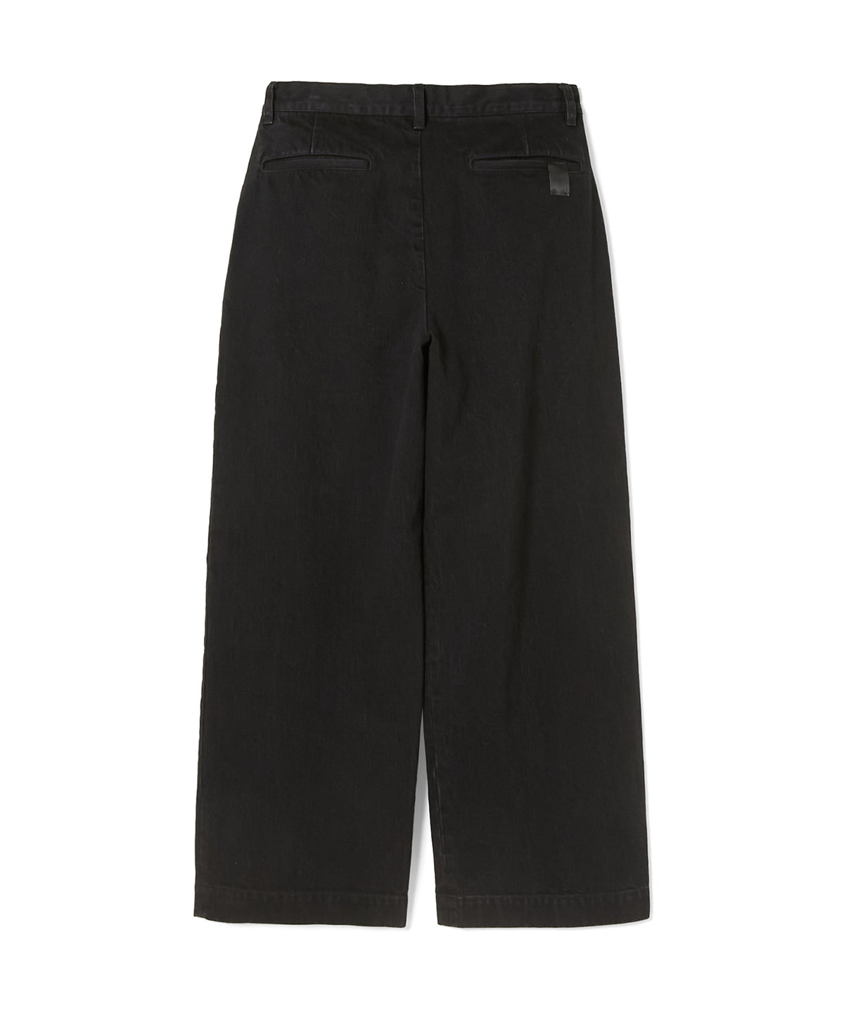 2TUCK DENIM TROUSERS