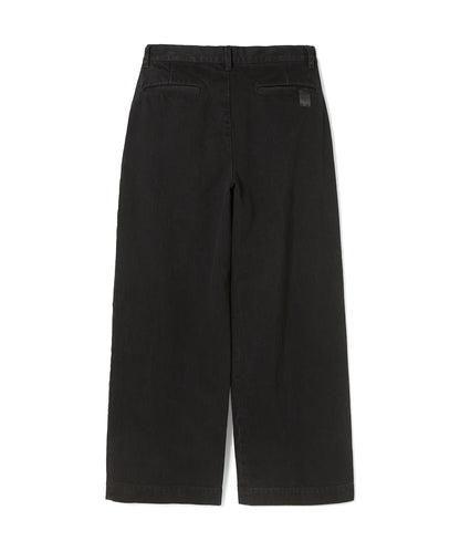 2TUCK DENIM TROUSERS