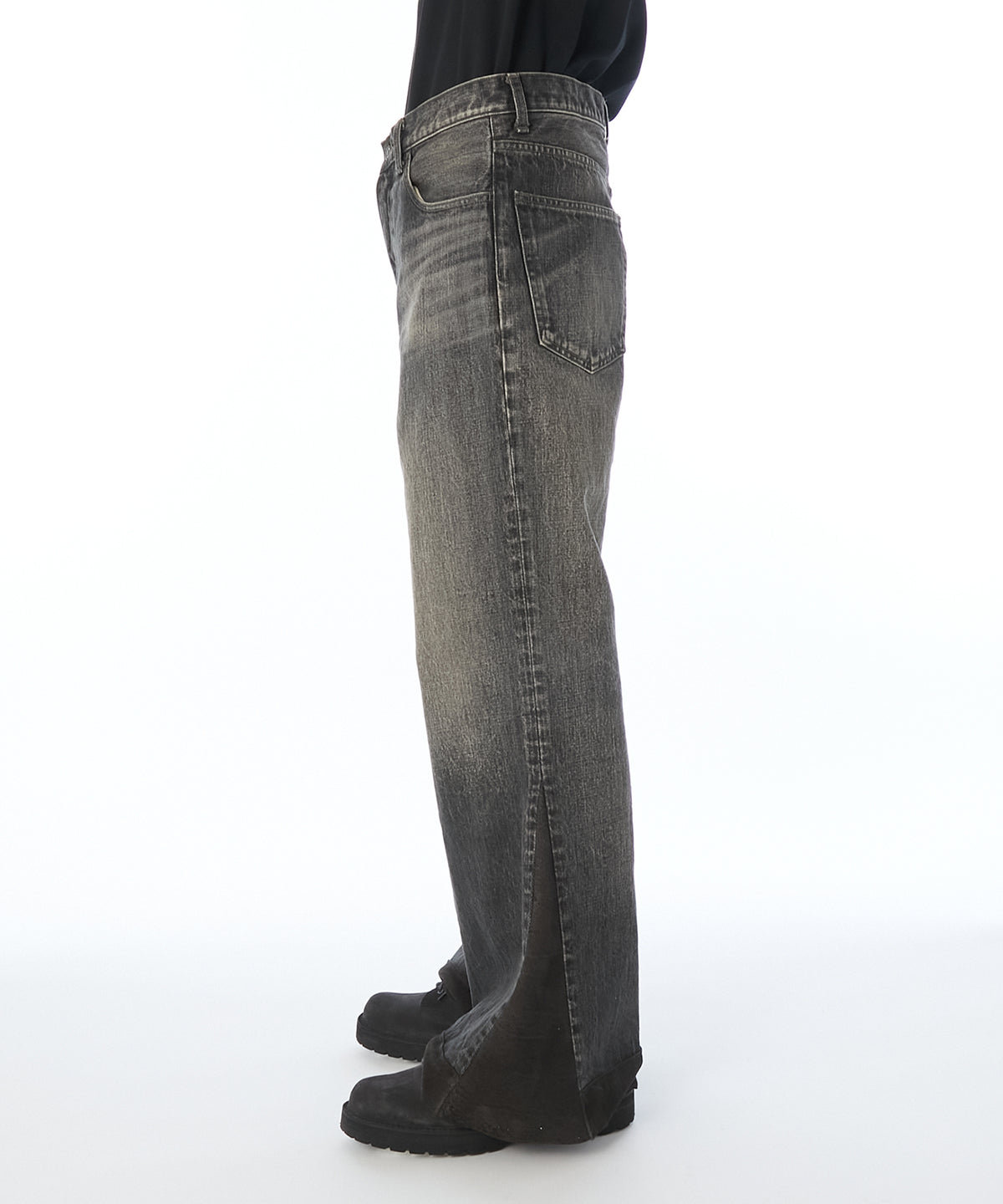 PATCHWORK DENIM PANTS