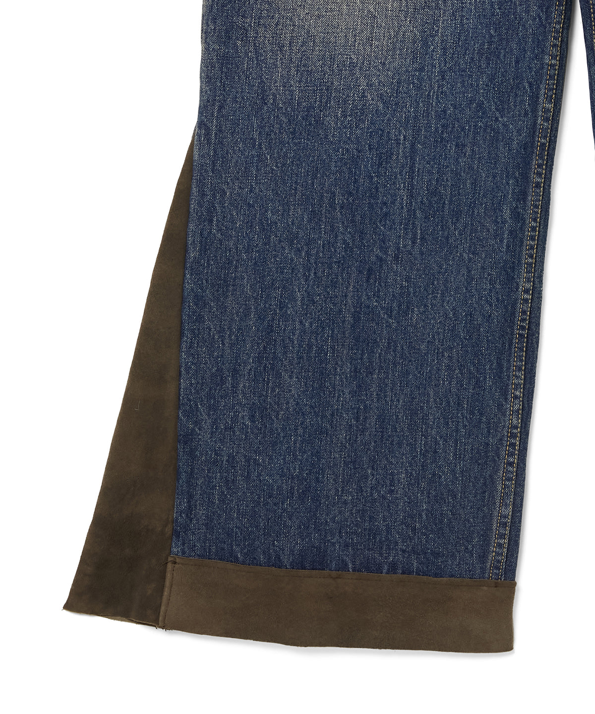PATCHWORK DENIM PANTS
