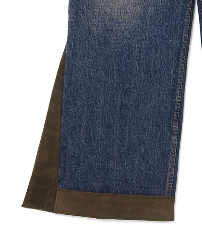 PATCHWORK DENIM PANTS