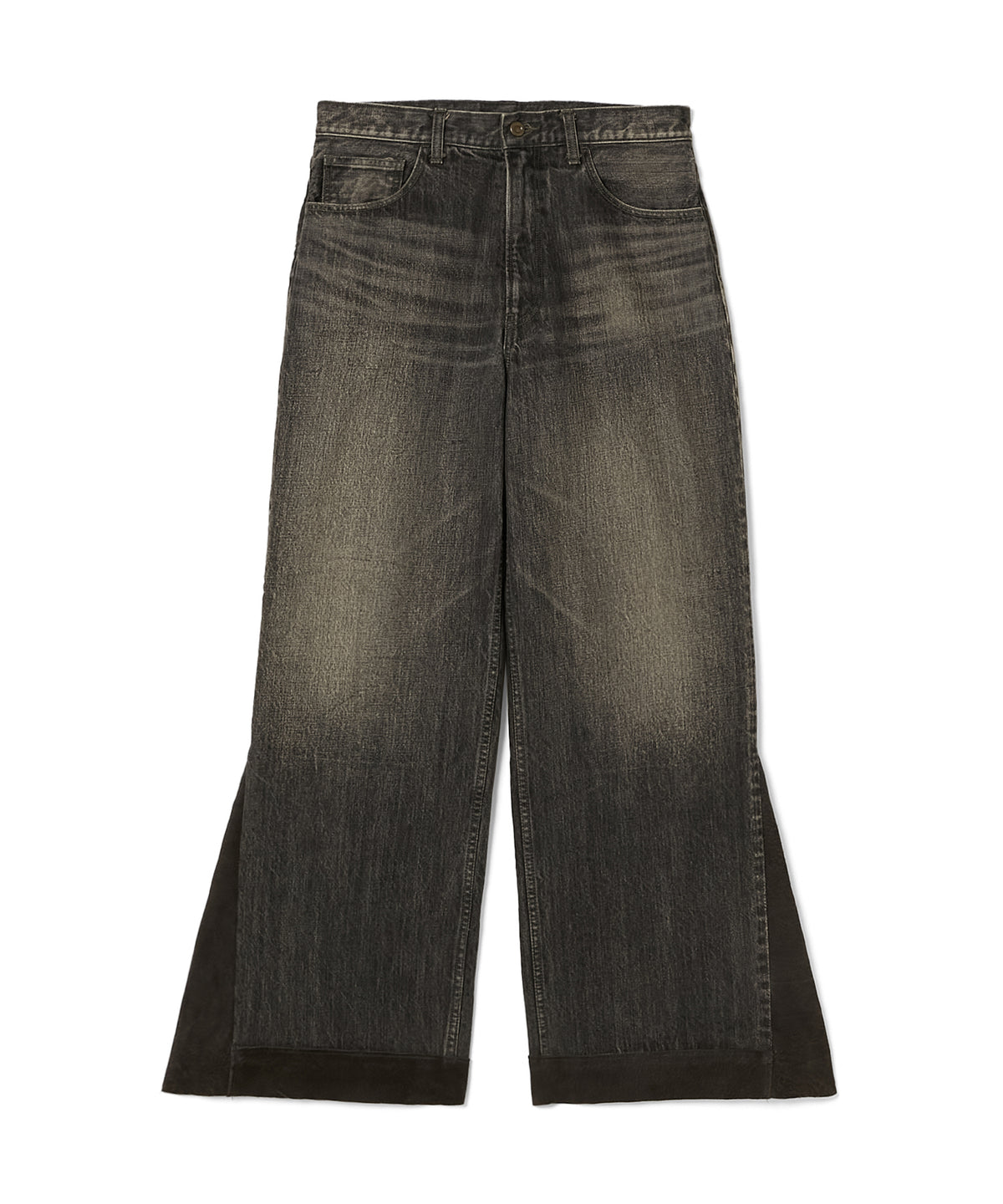 PATCHWORK DENIM PANTS