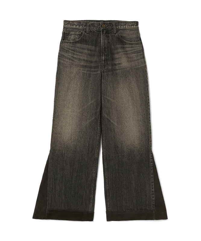 PATCHWORK DENIM PANTS