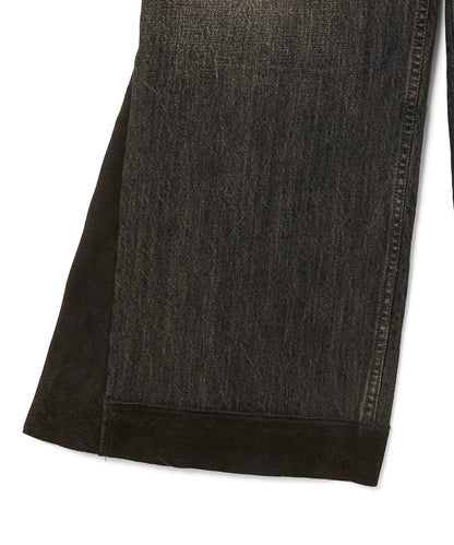 PATCHWORK DENIM PANTS