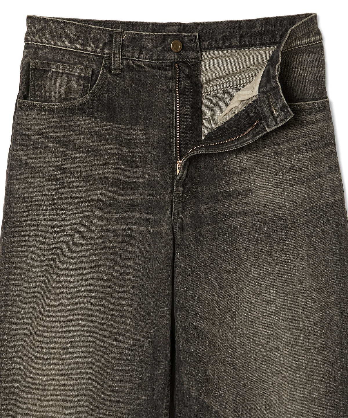 PATCHWORK DENIM PANTS