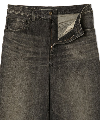 PATCHWORK DENIM PANTS