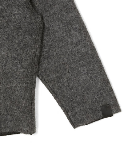 REVERSIBLE V-NECK KNIT PULLOVER