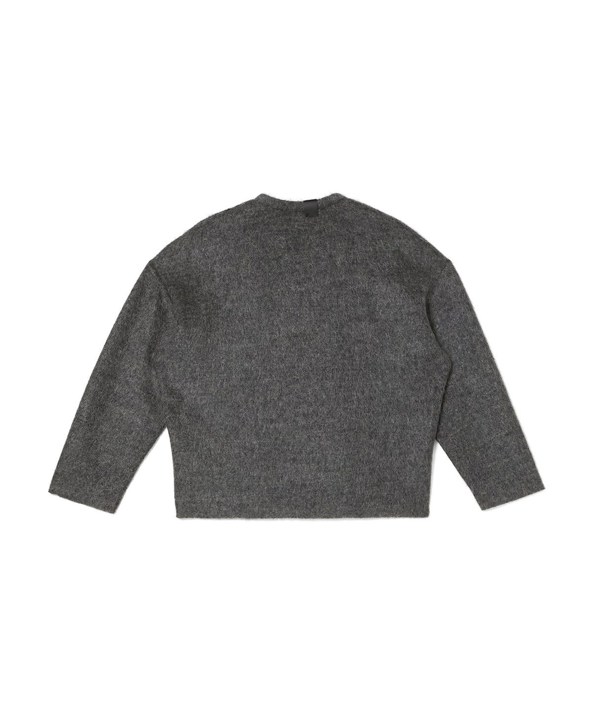 REVERSIBLE V-NECK KNIT PULLOVER