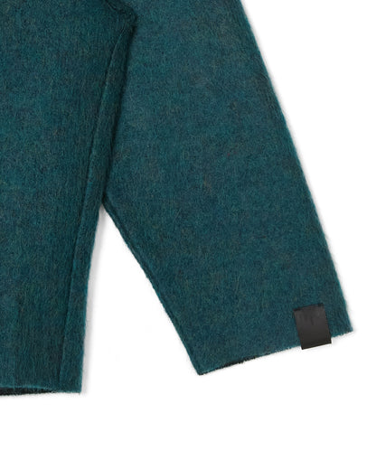 REVERSIBLE V-NECK KNIT PULLOVER