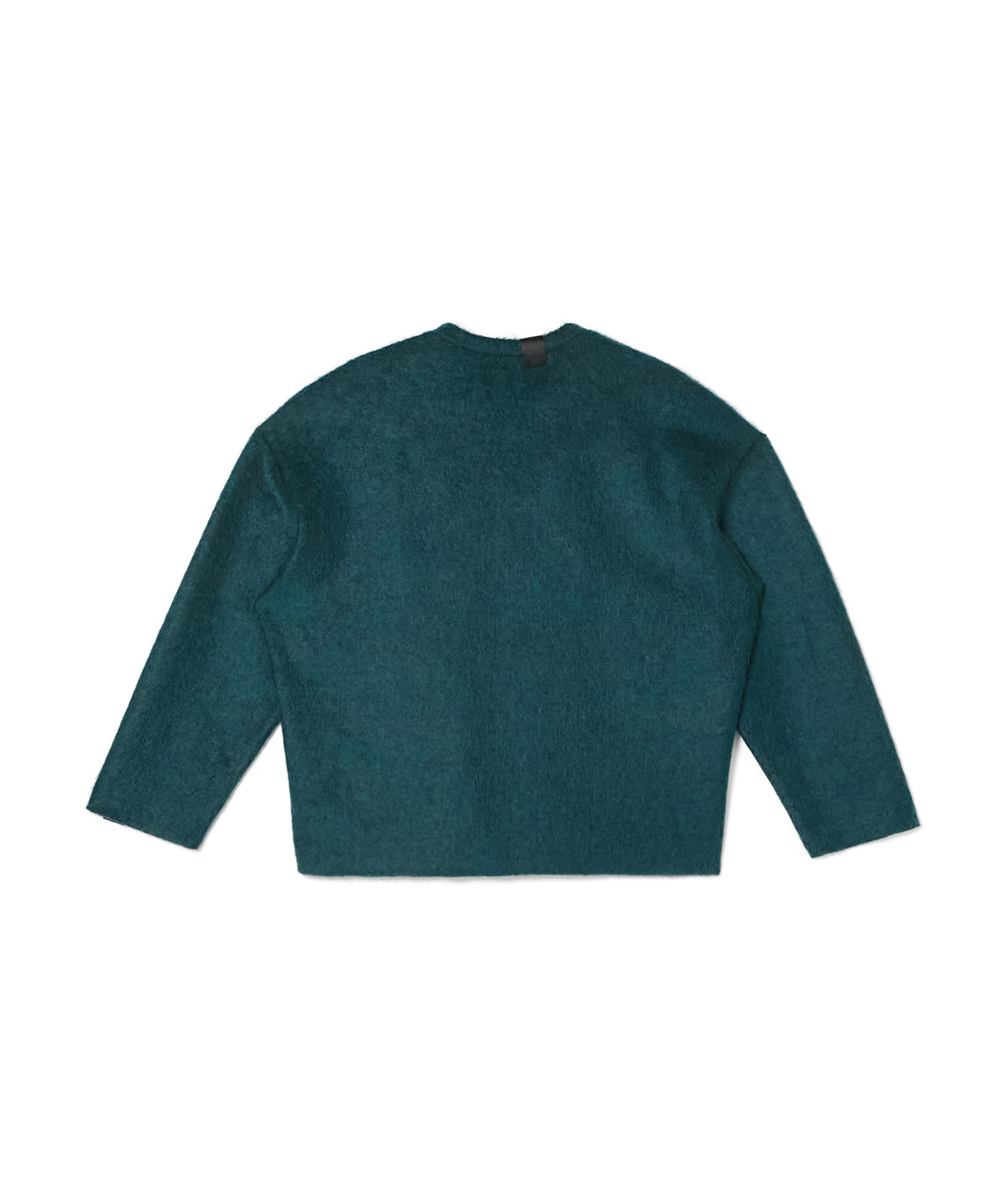 REVERSIBLE V-NECK KNIT PULLOVER