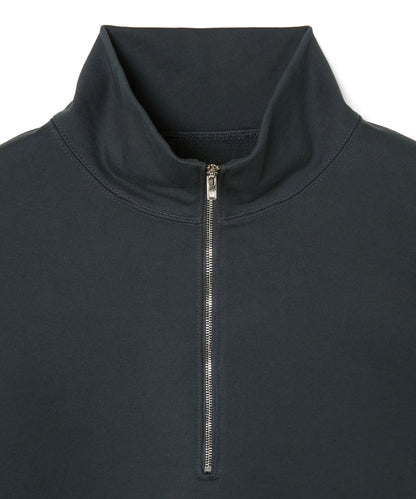 HALF ZIP SWEATSHIRT
