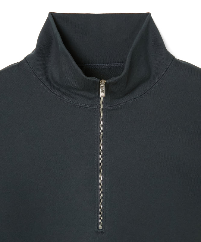 HALF ZIP SWEATSHIRT
