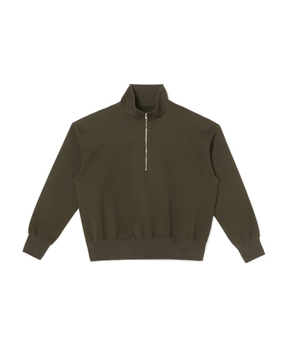 HALF ZIP SWEATSHIRT