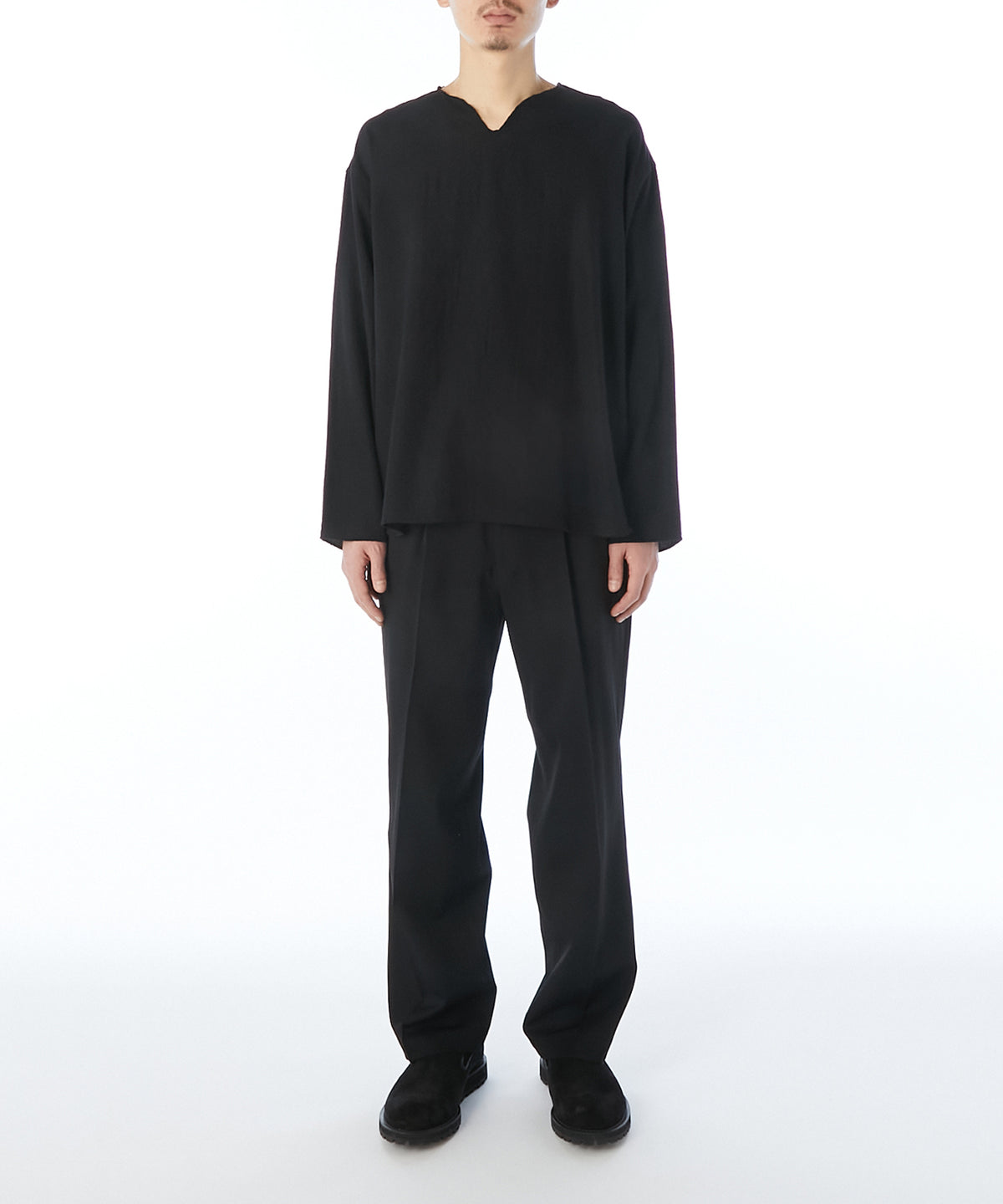 SKIPPER NECK SHIRT