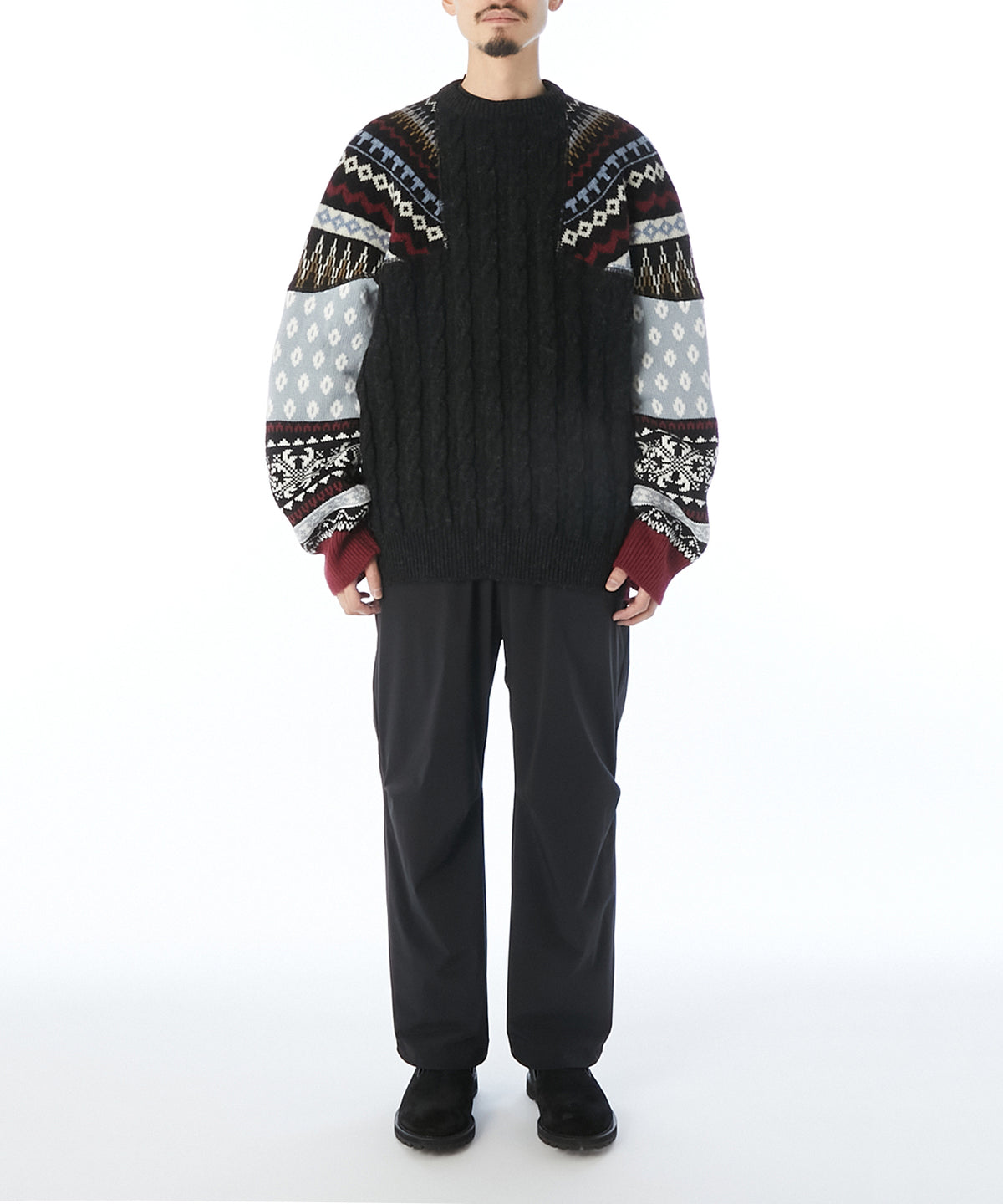 NORDIC PATTERN KNIT