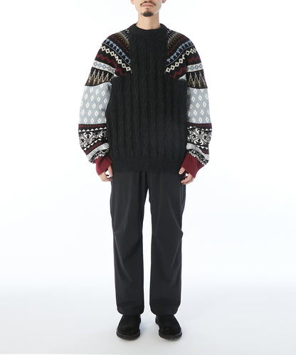NORDIC PATTERN KNIT